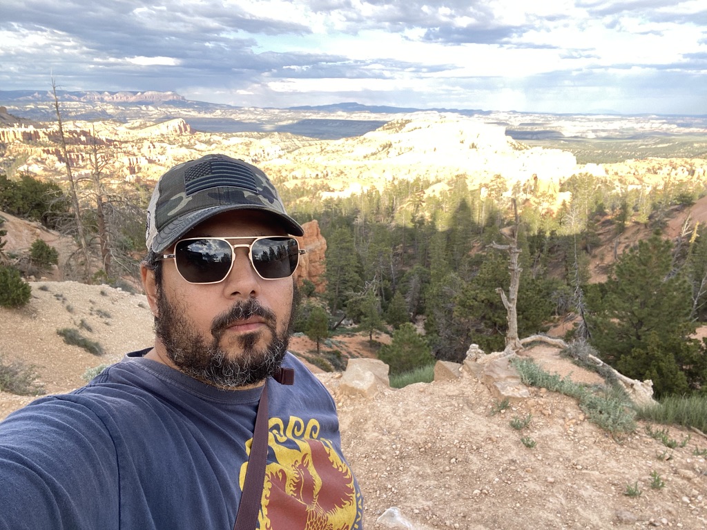 Edwin at Bryce Canyon